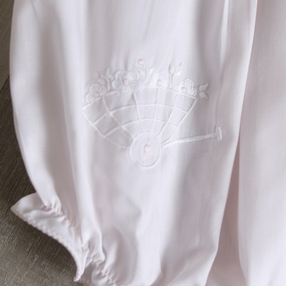 Feltman Brothers RARE Vintage Pink Romper Bubble Girls size Newborn NWT - Picture 5 of 5